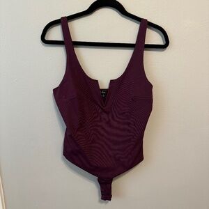 Lulu's Plum Bodysuit